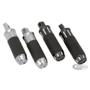 GZP Chrome Cobra foot peg set