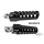 Burly Razorback pegs black powder coated
