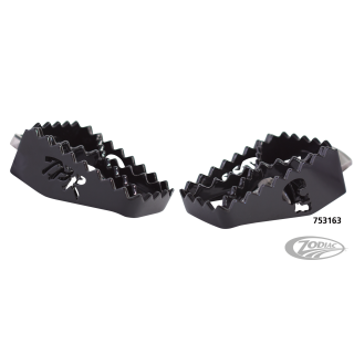 2Bros FXD/XL MX Footpeg SS Black