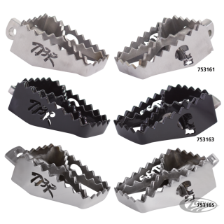 2Bros FXD/XL MX Footpeg SS Polish