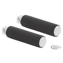 KNURLED RUBBER FTPGS, CHR