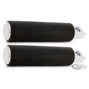 KNURLED RUBBER FTPGS, CHR