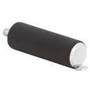 KNURLED RUBBER BRK/SHFT PEG, CHR