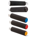 KNURLED RUBBER BRK/SHFT PEG, CHR