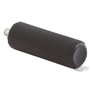 KNURLED RUBBER BRK/SHFT PEG, BLK