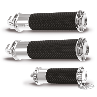 BEVELLED FUSION FOOTPEGS, CHR