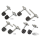 GZP ISO style heel rest set