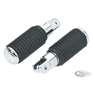 GZP Univ. foot peg set w/chrome end f