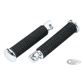 GZP Footpeg set with chrome end cap