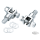 GZP Chrome footpeg supports F*ST84-99