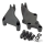 GZP Black alu RR peg mounts XL14-UP