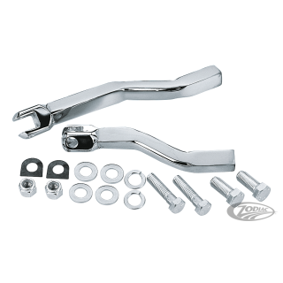 GZP Hi-Way peg support FX/XL Chrome W/bo