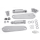 GZP Chrome Highway peg bracketkit FXD95-