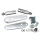 GZP Chrome Highway peg bracketkit FXD95-