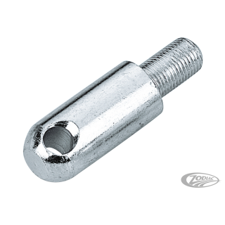 Bullet style footpeg supports 3/8-24