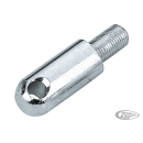 Bullet style footpeg supports 3/8-24
