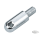 Bullet style footpeg supports 3/8-24