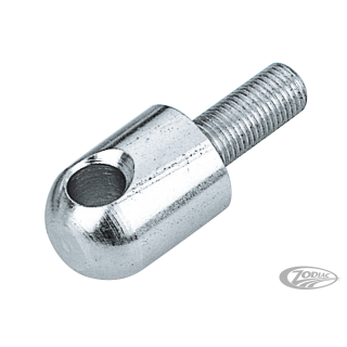 Bullet style footpeg supports 1/2-20