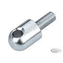 Bullet style footpeg supports 1/2-20
