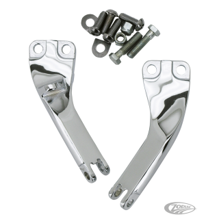 GZP Chrome passenger peg supports FXD06-