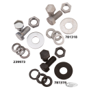 Rod+nut front footboard 45CI38-52 white