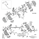 ROD/NUT Frontfootboard 45CI38-52 Prkrzd