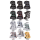 DIAMOND FR FLRBRD BLK W/ GEMS BLK
