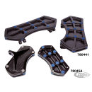 DIAMOND FR FLRBRD BLK W/ GEMS BLUE
