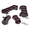DIAMOND FR FLRBRD BLK W/ GEMS RED