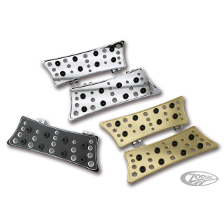 GZP Chrome billet floorboard kit FLH/T84