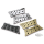 GZP Chrome billet floorboard kit FLH/T84