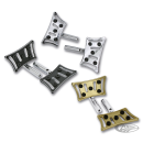 GZP Chrome Slasher pass. floorboard kit