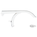 GZP Chrome rider footboard heel guard