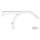 GZP Chrome rider footboard heel guard