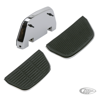 GZP Chr.passenger floorboard kit ribbed