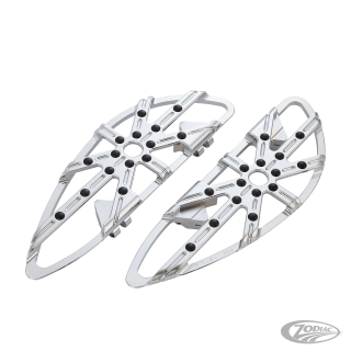 10-GAUGE DRIVER FLOORBOARDS CHROME