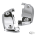GZP Chr passenger floorboard cover ki