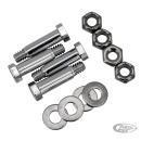 Colony footboard hinge kit 82-up, chrome
