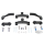 Blk adjust pass board kit FLH/T93-up