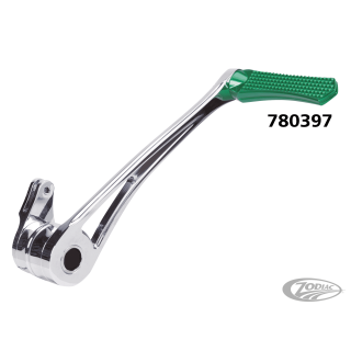 DMND BRAKE ARM CHR+GREEN PEG FLH/T14-UP