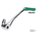 DMND BRAKE ARM CHR+GREEN PEG FLH/T14-UP