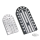 small brake pedal FXST POLISHED