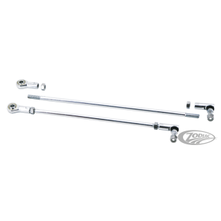 GZP Chr shifter rod w/balljoint & swivel