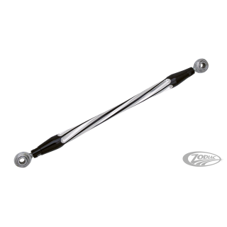 Shift Rod Spiral Black&MachineCut