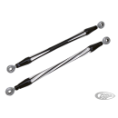 Shift Rod Spiral Black&MachineCut