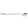 Shift linkage Cut-out chrome 86-up So
