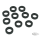 10pck Washer, Black Nylon, Shifter Lever