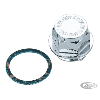 GZP Chrome rear brake cylinder cap #4176