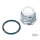 GZP Chrome rear brake cylinder cap #4176