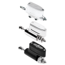 PM rear M/C 11/16" 08-16 FLH/T Chrome